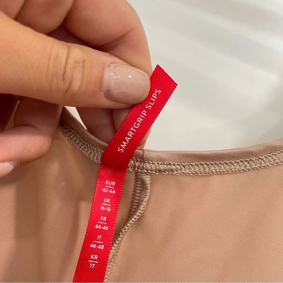 Spanx Smartgrip Open-Bust Full Slip Nude Large - Picture 11 of 12